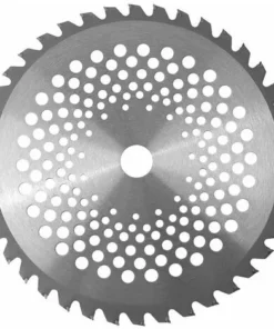 ARC-EN-CIéL Lame De Débroussailleuse Lames De Scie à Bois De 40 Dents 1'' Diamètre De L'alésage 10'' Lames à Pointe En Carbure Pour L'herbe De Jardin 1,5x255x25,4mm,Arcenciél
