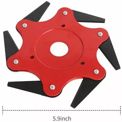 CARILLONSàVENT Tete De Coupe, 6 Dents, Outil De Mangeur D'Herbe Carivent 6 CARILLONSàVENT Tete De Coupe, 6 Dents, Outil De Mangeur D'Herbe Carivent – Image 4