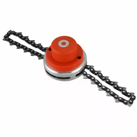 CARILLONSàVENT Dual Scratch Tête En Acier Universel Tête En Nylon Ligne De Jardinage Outils De Jardinage Weed Brush Cutter Jardin Pièces Petit Trimmer Pour La Tondeuse à Gazon (Color : Chain Blade) Carivent 6 CARILLONSàVENT Dual Scratch Tête En Acier Universel Tête En Nylon Ligne De Jardinage Outils De Jardinage Weed Brush Cutter Jardin Pièces Petit Trimmer Pour La Tondeuse à Gazon (Color : Chain Blade) Carivent – Image 4
