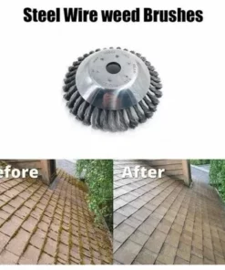 CARILLONSàVENT Brosse De Débroussailleuse à Gazon,Carivent Tête De Tondeuse à Fil Avec Roue En Fil D'acier Solide, Brosse à Désherber Ronde En Métal,Outil Multifonctionnel D'élimination Des Mauvaises Herbes(6 Pouces) 11 CARILLONSàVENT Brosse De Débroussailleuse à Gazon,Carivent Tête De Tondeuse à Fil Avec Roue En Fil D'acier Solide, Brosse à Désherber Ronde En Métal,Outil Multifonctionnel D'élimination Des Mauvaises Herbes(6 Pouces) -Débroussailleuse Soldes Magasin 64142396 5