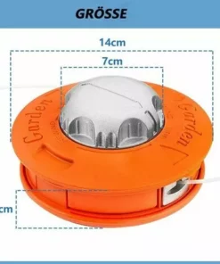 Dontodent Tondeuse à Gazon Universelle En Aluminium, Adaptée à La Cour De Jardin M10 X 1,25 LH -Débroussailleuse Soldes Magasin 64156535 3