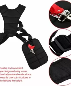 HAZEL Harnais à Double Sangle Rembourré En Nylon Durable Pour Tondeuse Débroussailleuse -Débroussailleuse Soldes Magasin 64196880 4