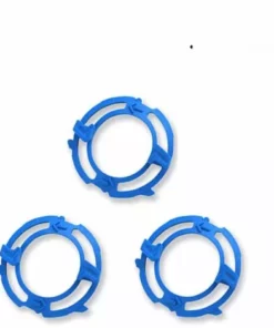 THSINDE 3pcs Anneau De Retenue (support, Plaque) Pour Le Modèle De Têtes De Rasage Philips (couleur Bleue). Rasoir Série S5000