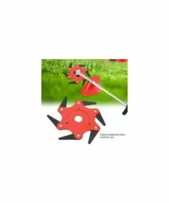 AOUGO Tete De Coupe, 6 Dents, Outil De Mangeur D'Herbe -Débroussailleuse Soldes Magasin 64615501 5