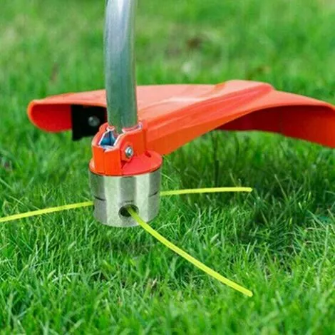JOORRT Te De Coupeherbe En Aluminium ;te De ;broussailleuse Universelle Te De Coupe Bobine Avec 4 Nylon Ligne Coupe Bordure Te Double Fil Bobine 6 JOORRT Te De Coupeherbe En Aluminium ;te De ;broussailleuse Universelle Te De Coupe Bobine Avec 4 Nylon Ligne Coupe Bordure Te Double Fil Bobine – Image 4