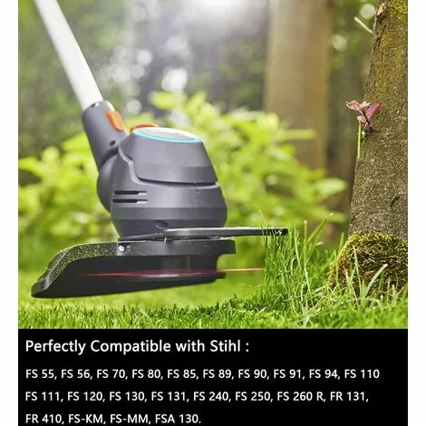 LLOVE Tête De Débroussailleuse C26-2 Compatible Avec Stihl FS 55/56/70/94/91/111/131/240 4002710 2137, M10 X 1.0 6 LLOVE Tête De Débroussailleuse C26-2 Compatible Avec Stihl FS 55/56/70/94/91/111/131/240 4002710 2137, M10 X 1.0 – Image 4