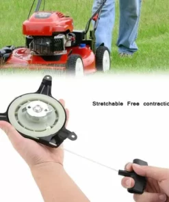 AOUGO Tirez Le Démarreur, Tirez Le Cordon De Démarrage Recoil Pull Starter Assembly Pièces De Rechange Pour Tondeuse à Gazon GXV140 GXV160 GX200 5.5HP 6.5HP Engine Tondeuse à Gazon -Débroussailleuse Soldes Magasin 64902650 2