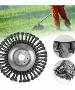 Tête Universelle De Coupe-Herbe De Brosse De Roue De Fil D'acier, Coupe-Bordures De Jardin Tête De Coupe De Brosse De Mauvaises Herbes De Jardin (1 Pièce,6 Pouces) 56Vingt 10 Tête Universelle De Coupe-Herbe De Brosse De Roue De Fil D'acier, Coupe-Bordures De Jardin Tête De Coupe De Brosse De Mauvaises Herbes De Jardin (1 Pièce,6 Pouces) 56Vingt -Débroussailleuse Soldes Magasin 64937438 4