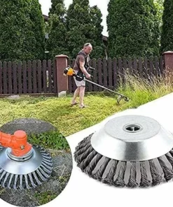 Tête Universelle De Coupe-Herbe De Brosse De Roue De Fil D'acier, Coupe-Bordures De Jardin Tête De Coupe De Brosse De Mauvaises Herbes De Jardin (1 Pièce,6 Pouces) 56Vingt 11 Tête Universelle De Coupe-Herbe De Brosse De Roue De Fil D'acier, Coupe-Bordures De Jardin Tête De Coupe De Brosse De Mauvaises Herbes De Jardin (1 Pièce,6 Pouces) 56Vingt -Débroussailleuse Soldes Magasin 64937438 5