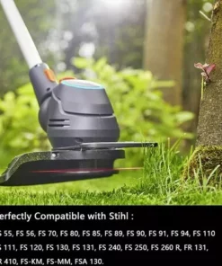 EAUDACè Tête De Débroussailleuse C26-2 Compatible Avec Stihl FS 55/56/70/94/91/111/131/240 4002710 2137, M10 X 1.0 -Débroussailleuse Soldes Magasin 64942301 4