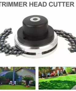 TANCYCO Tête De Tondeuse Avec Lame De Coupe-chaîne à Bobine Tête De Tondeuse à Gazon D'extérieur Outil De Mangeur De Tête De Tondeuse En Acier Pour Remplacement De Tondeuse à Gazon à Arbres Droits 11 TANCYCO Tête De Tondeuse Avec Lame De Coupe-chaîne à Bobine Tête De Tondeuse à Gazon D'extérieur Outil De Mangeur De Tête De Tondeuse En Acier Pour Remplacement De Tondeuse à Gazon à Arbres Droits -Débroussailleuse Soldes Magasin 65002462 5