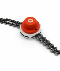 FR-LIFE Chaine Tondeuse A Gazon Jardin A Tete Debroussailleuse —BR-Vie（rouge）