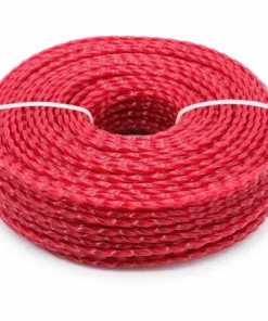 BEARSU Fil Coupe Bordure Universel, Ligne De En Nylon 3.0 Mm, Fil En Nylon Débroussailleuse Robuste Pour Bosse Tête Tondeuse À Gazon De Jardinage (Twist, 3mm) -Débroussailleuse Soldes Magasin 65098605 4