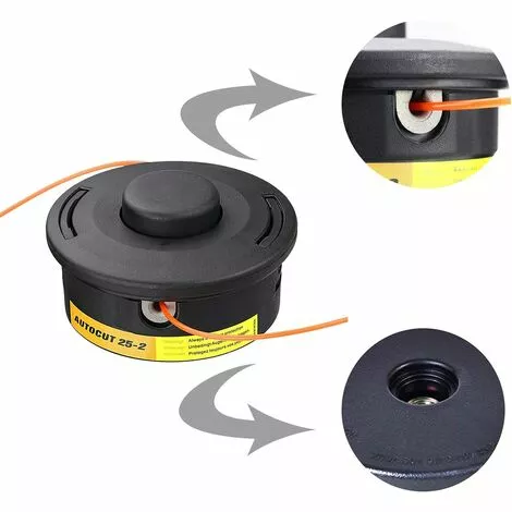 BEARSU Tête Faucheuse Pour Stihl AutoCut 25-2,Tête De Fauchage Remplacer Coupe Fits Débroussailleuse Modèle Stihl FS, KM Series 7 BEARSU Tête Faucheuse Pour Stihl AutoCut 25-2,Tête De Fauchage Remplacer Coupe Fits Débroussailleuse Modèle Stihl FS, KM Series – Image 5