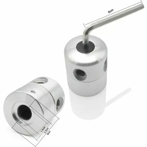 PERLE RARE Tête De Coupe Universelle à Bobine Tangente En Nylon Et Aluminium (avec 4 Fils) 4 PERLE RARE Tête De Coupe Universelle à Bobine Tangente En Nylon Et Aluminium (avec 4 Fils) – Image 2