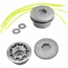 2PCS Tête De Débroussailleuse Aluminium Tête De Coupe Herbe Universelle Pour Accessoires De Tondeuse à Gazon 7.2X4.45cm S'arêern 1 2PCS Tête De Débroussailleuse Aluminium Tête De Coupe Herbe Universelle Pour Accessoires De Tondeuse à Gazon 7.2X4.45cm S'arêern -Débroussailleuse Soldes Magasin 65356716 1