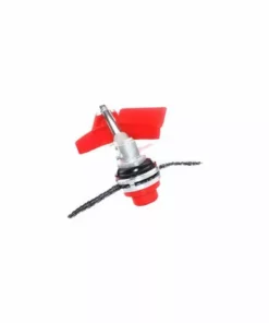 AOUGO Dual Scratch Tête En Acier Universel Tête En Nylon Ligne De Jardinage Outils De Jardinage Weed Brush Cutter Jardin Pièces Petit Trimmer Pour La Tondeuse à Gazon -Débroussailleuse Soldes Magasin 65393345 3