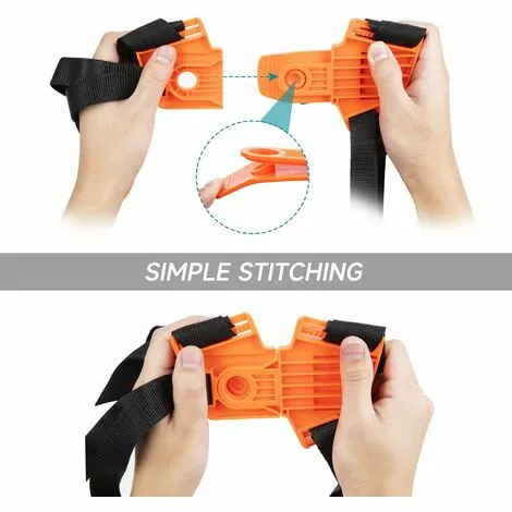 OSQI Tondeuse à Fronde - Tondeuse à Harnais à Double épaule Avec Ceinture En Nylon Durable Réglable Pour Débroussailleuse Ou Jardinage (pour STIHL FS, Tondeuse De La Série Km) 5 OSQI Tondeuse à Fronde - Tondeuse à Harnais à Double épaule Avec Ceinture En Nylon Durable Réglable Pour Débroussailleuse Ou Jardinage (pour STIHL FS, Tondeuse De La Série Km) – Image 3