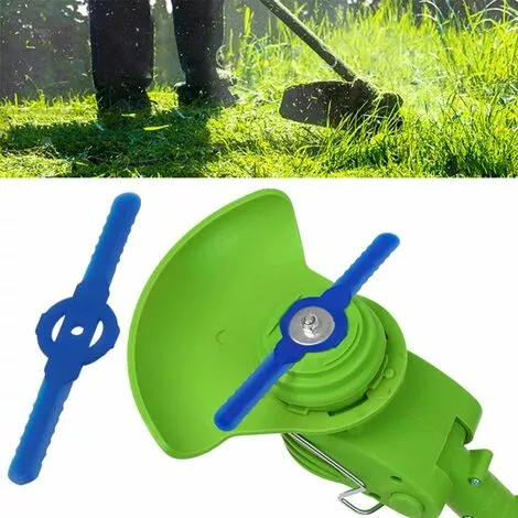 OSQI Lame De Coupe-bordure En Plastique, 10 Lames De Coupe En Plastique Remplacent L'ensemble D'outils De Coupe-herbe Sans Fil, Lames De Rechange En Plastique Pour Tondeuse à Gazon(Bleu) 4 OSQI Lame De Coupe-bordure En Plastique, 10 Lames De Coupe En Plastique Remplacent L'ensemble D'outils De Coupe-herbe Sans Fil, Lames De Rechange En Plastique Pour Tondeuse à Gazon(Bleu) – Image 2