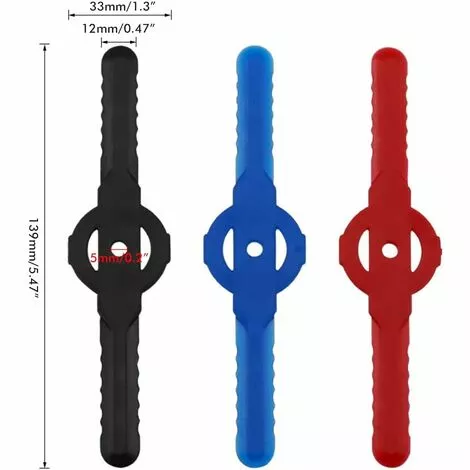 OSQI Lame De Coupe-bordure En Plastique, 10 Lames De Coupe En Plastique Remplacent L'ensemble D'outils De Coupe-herbe Sans Fil, Lames De Rechange En Plastique Pour Tondeuse à Gazon(Bleu) 7 OSQI Lame De Coupe-bordure En Plastique, 10 Lames De Coupe En Plastique Remplacent L'ensemble D'outils De Coupe-herbe Sans Fil, Lames De Rechange En Plastique Pour Tondeuse à Gazon(Bleu) – Image 5