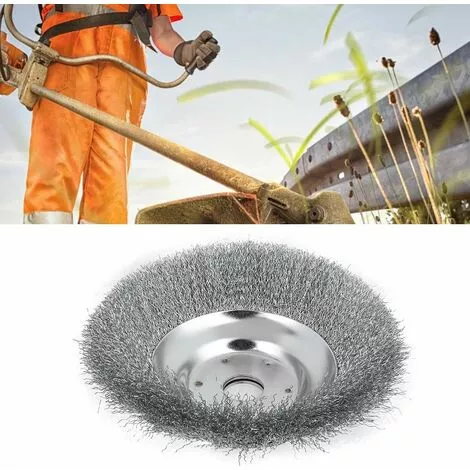 HELLO KITTY BAIN Lame De Tête De Tondeuse Universelle Brosse Rotative Pour Mauvaises Herbes à Roue Métallique De 8 Pouces, Pour Outil De Jardin 4 HELLO KITTY BAIN Lame De Tête De Tondeuse Universelle Brosse Rotative Pour Mauvaises Herbes à Roue Métallique De 8 Pouces, Pour Outil De Jardin – Image 2