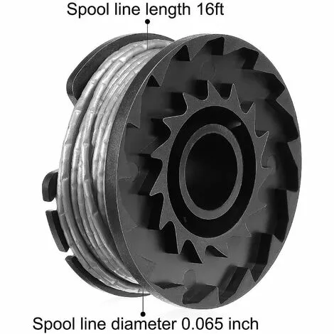 BAICCCF Accessoire Pour Débroussailleuse Bobine De Débroussailleuse Compatible Bosch Easygrasscut 23, 26 (1 Bobine + 1 Capuchon) 5 BAICCCF Accessoire Pour Débroussailleuse Bobine De Débroussailleuse Compatible Bosch Easygrasscut 23, 26 (1 Bobine + 1 Capuchon) – Image 3