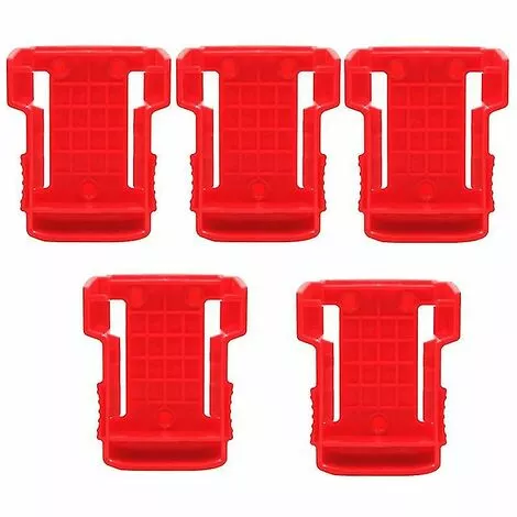 BAICCCF Accessoire Pour Débroussailleuse Lot De 5 Supports De Batterie Compatibles Avec La Station D'accueil 18 V (pas De Batterie). 3 BAICCCF Accessoire Pour Débroussailleuse Lot De 5 Supports De Batterie Compatibles Avec La Station D'accueil 18 V (pas De Batterie).