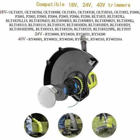 BAICCCF Accessoire Pour Débroussailleuse Lot De 6 Capuchons De Bobine Ac14hca, Capuchon De Bobine De Rechange Compatible Avec Les Tondeuses Ryobi 5 BAICCCF Accessoire Pour Débroussailleuse Lot De 6 Capuchons De Bobine Ac14hca, Capuchon De Bobine De Rechange Compatible Avec Les Tondeuses Ryobi – Image 3