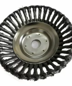 LUCKY-88 Couteau à Six Feuilles Lame à 6 Feuilles Tondeuse à Gazon Tête De Travail Disque Métallique Ensemble De 3 Pièces Sans Disque Métallique + Disque Métallique De 6 Pouces 0,54 Kg -Débroussailleuse Soldes Magasin 65800207 2