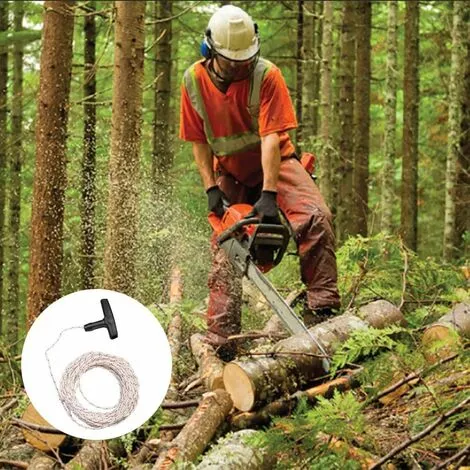 QERSTA Corde De Démarrage,Lanceur Poignée De Démarrage Avec Corde,10 Mètres 3mm 6 QERSTA Corde De Démarrage,Lanceur Poignée De Démarrage Avec Corde,10 Mètres 3mm – Image 4