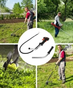 QERSTA Interrupteur De Poignée De Coupe Pour Tondeuse à Gazon, Câble De Déclenchement De L'accélérateur, Accessoires De Remplacement Pour Débroussailleuse 2PCS -Débroussailleuse Soldes Magasin 65902264 3