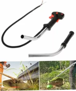 QERSTA Interrupteur De Poignée De Coupe Pour Tondeuse à Gazon, Câble De Déclenchement De L'accélérateur, Accessoires De Remplacement Pour Débroussailleuse 2PCS -Débroussailleuse Soldes Magasin 65902264 5