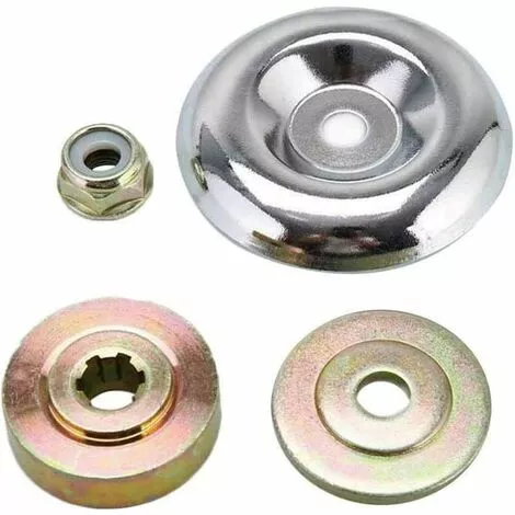 QERSTA 4 Pièces Kit Fixation écrou Lame Boîte, Boîte De Vitesses En Métal Pour Tondeuse à Gazon, Accessoires De Boîte De Vitesses En Métal Pour Tondeuse, Pour Tondeuse à Gazon, Machine Irrigation 3 QERSTA 4 Pièces Kit Fixation écrou Lame Boîte, Boîte De Vitesses En Métal Pour Tondeuse à Gazon, Accessoires De Boîte De Vitesses En Métal Pour Tondeuse, Pour Tondeuse à Gazon, Machine Irrigation