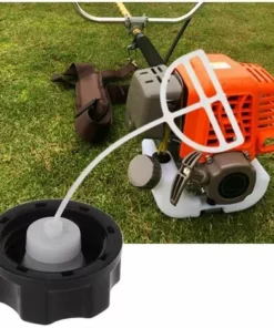 DONTODENT 2PCS Bouchon De Réservoir De Carburant, Remplacement De Bouchon De Réservoir De Carburant De Débroussailleuse Pour Tondeuse à Gazon Coupe-Herbe Pièce De Tronçonneuse Noir -Débroussailleuse Soldes Magasin 65955763 5