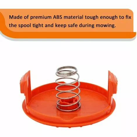MEZHENG Remplace La Tête De Tonte à Fil De Tonte à Bobine BLACK+DECKER AF-100 6 MEZHENG Remplace La Tête De Tonte à Fil De Tonte à Bobine BLACK+DECKER AF-100 – Image 4