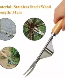 DONTODENT Outil De Jardinage Désherbeur à Main En Acier Inoxydable 2 Stk, Outil De Désherbage Géré Par Extracteur De Mauvaises Herbes Pour Pelouse De Jardin 10 DONTODENT Outil De Jardinage Désherbeur à Main En Acier Inoxydable 2 Stk, Outil De Désherbage Géré Par Extracteur De Mauvaises Herbes Pour Pelouse De Jardin -Débroussailleuse Soldes Magasin 66134062 4