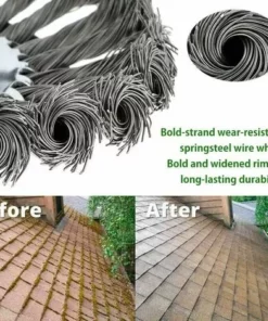 KAEJYIUT Tête De Débroussailleuse Conique En Fil De Fer Noué Pour Tondeuse à Gazon - Plateau De Désherbage En Métal Pour Débroussailleuse ((Diamètre Extérieur200mm, Trou Intérieur 25mm)) 11 KAEJYIUT Tête De Débroussailleuse Conique En Fil De Fer Noué Pour Tondeuse à Gazon - Plateau De Désherbage En Métal Pour Débroussailleuse ((Diamètre Extérieur200mm, Trou Intérieur 25mm)) -Débroussailleuse Soldes Magasin 66211964 5