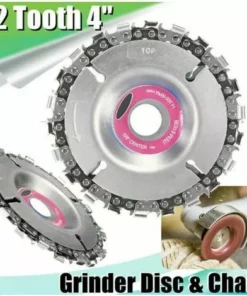 YOOUYIDA Generic Brosse Lame De Coupe Et Des Lames Dents De Scie à Chaîne ,Lame De Scie Circulaire Haute Qualité De Taille- Ensemble De Fichiers Pour Couper La Chaîne D' Abattage D' Arbres Sous- Bois