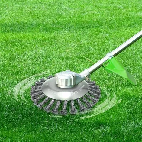 OUSUDELA Tête De Brosse De Désherbage De Jardin, Tondeuse à Gazon Universelle Tondeuse à Gazon Tête De Fil Jardin Terrain De Jeu Entretien Tête De Remplacement De Coupe Des Mauvais 4 OUSUDELA Tête De Brosse De Désherbage De Jardin, Tondeuse à Gazon Universelle Tondeuse à Gazon Tête De Fil Jardin Terrain De Jeu Entretien Tête De Remplacement De Coupe Des Mauvais – Image 2