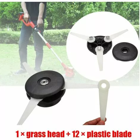 ALMI Tête De Débroussailleuse + 12 Lames De Coupe Pour STIHL POLYCUT 6-3 FS38 FS40 FS45 6 ALMI Tête De Débroussailleuse + 12 Lames De Coupe Pour STIHL POLYCUT 6-3 FS38 FS40 FS45 – Image 4