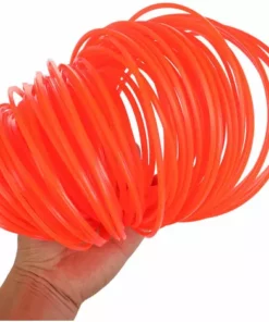 LIFCAUSAL Tondeuse à Fil En Nylon De Qualité Professionnelle Débroussailleuse Débroussailleuse Fil De Tonte Accessoire De Tondeuse à Gazon 2.7mm * 80000mm Carré -Débroussailleuse Soldes Magasin 66372949 4