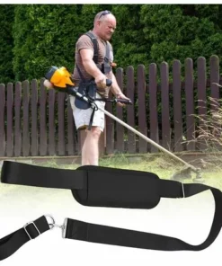 Sangle D'épaule De Tondeuse, Ceintures D'épaule Simples En Nylon De Tondeuse à Gazon Réglables De Jardin, Pour Les Débroussailleuses Débroussailleuses Strimmer (black)——Adélala