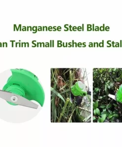 4pcs Remplacement Des Têtes De Lame De Coupe-Herbe Tondeuse à Gazon Lames De Débroussailleuse Têtes De Lame De Désherbant, Lame à Dents Et Lame En Acier Inoxydable Et Lame En Plastique 150*33mm Ouverture 5mm Adélala -Débroussailleuse Soldes Magasin 66382059 3