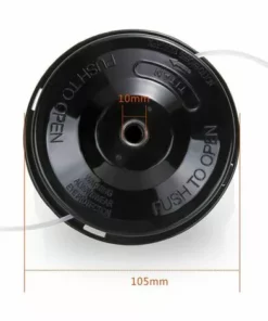 Têtes à Double Fil Pour Débroussailleuse Universelle Nylon Bobine De Rechange Et Tête De Coupe M10 X 1,25 Pour Débroussailleuse Bobine De Fil Avec Pointe Automatique (2pcs) Ephé -Débroussailleuse Soldes Magasin 66436909 5