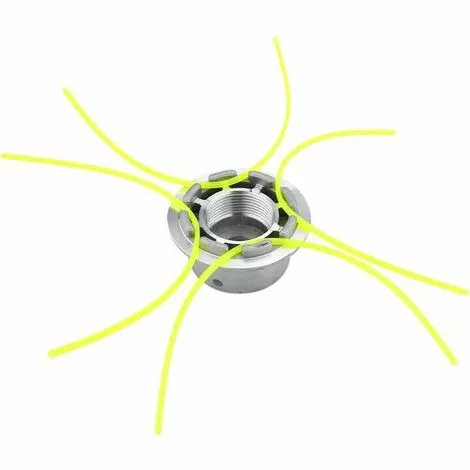 ZHUOXUAN Tête De Débroussailleuse Universelle, Tête Coupe-bordure En Aluminium Fils Pour Débroussailleuse à Essence Tondeuse à Gazon 6 ZHUOXUAN Tête De Débroussailleuse Universelle, Tête Coupe-bordure En Aluminium Fils Pour Débroussailleuse à Essence Tondeuse à Gazon – Image 4