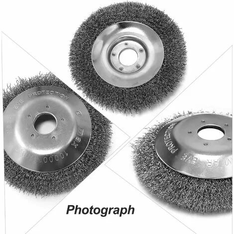 OCXIN Débroussailleuse à Mauvaises Herbes, Brosse à Mauvaises Herbes 200 Mm * 25,4 Mm, Accessoires De Débroussailleuse Professionnels, Brosse Métallique Fine, élimination Efficace De La Mousse, élimination De La Rouille, Désherbage (8 Pouces) 6 OCXIN Débroussailleuse à Mauvaises Herbes, Brosse à Mauvaises Herbes 200 Mm * 25,4 Mm, Accessoires De Débroussailleuse Professionnels, Brosse Métallique Fine, élimination Efficace De La Mousse, élimination De La Rouille, Désherbage (8 Pouces) – Image 4