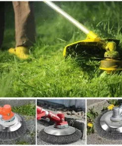 OCXIN Débroussailleuse à Mauvaises Herbes, Brosse à Mauvaises Herbes 200 Mm * 25,4 Mm, Accessoires De Débroussailleuse Professionnels, Brosse Métallique Fine, élimination Efficace De La Mousse, élimination De La Rouille, Désherbage (8 Pouces) 11 OCXIN Débroussailleuse à Mauvaises Herbes, Brosse à Mauvaises Herbes 200 Mm * 25,4 Mm, Accessoires De Débroussailleuse Professionnels, Brosse Métallique Fine, élimination Efficace De La Mousse, élimination De La Rouille, Désherbage (8 Pouces) -Débroussailleuse Soldes Magasin 67280150 5