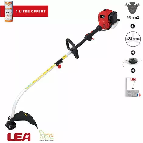 Pack Huile + Coupe Bordure Rotofil Thermique 26cc Harnais Fil Lame LEA LE24260DP 3 Pack Huile + Coupe Bordure Rotofil Thermique 26cc Harnais Fil Lame LEA LE24260DP
