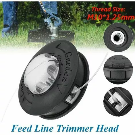 TANèTUE Universel M10 Aluminium Nylon Brosse Tondeuse Bosse Bobine Coupe Gazon 2 Lignes Tête De Coupe Fil Ligne Chaîne Scie Herbe Brosse Tondeuse 3 TANèTUE Universel M10 Aluminium Nylon Brosse Tondeuse Bosse Bobine Coupe Gazon 2 Lignes Tête De Coupe Fil Ligne Chaîne Scie Herbe Brosse Tondeuse