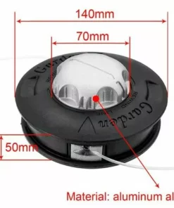 TANèTUE Universel M10 Aluminium Nylon Brosse Tondeuse Bosse Bobine Coupe Gazon 2 Lignes Tête De Coupe Fil Ligne Chaîne Scie Herbe Brosse Tondeuse 11 TANèTUE Universel M10 Aluminium Nylon Brosse Tondeuse Bosse Bobine Coupe Gazon 2 Lignes Tête De Coupe Fil Ligne Chaîne Scie Herbe Brosse Tondeuse -Débroussailleuse Soldes Magasin 67429403 5